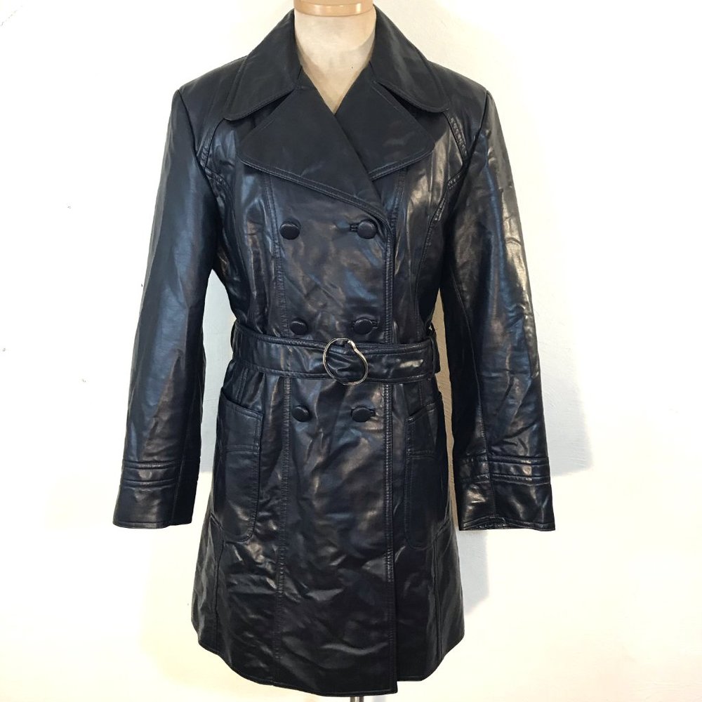 Vintage 70s PVC raincoat